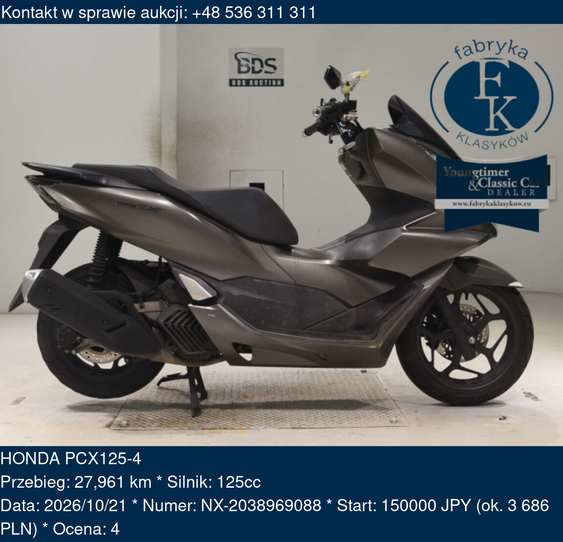 HONDA PCX125-4  - zdjęcie 2
