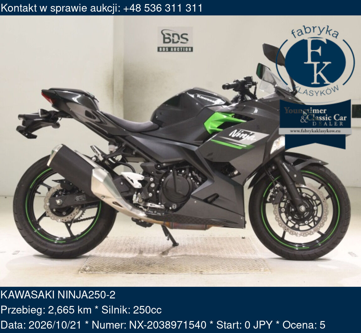 KAWASAKI NINJA250-2 - zdjęcie 2