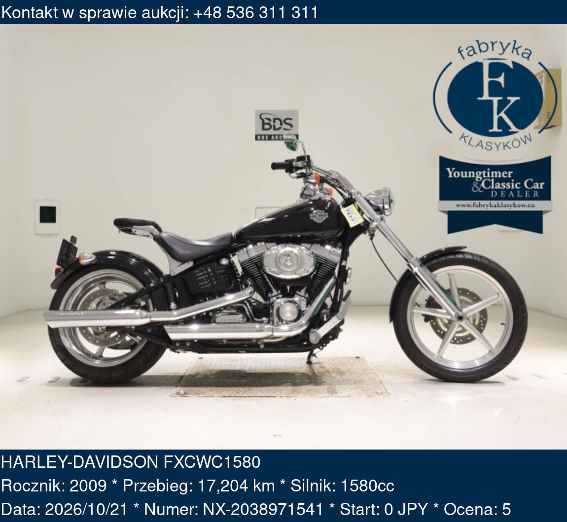 HARLEY-DAVIDSON FXCWC1580 2009 - zdjęcie 2