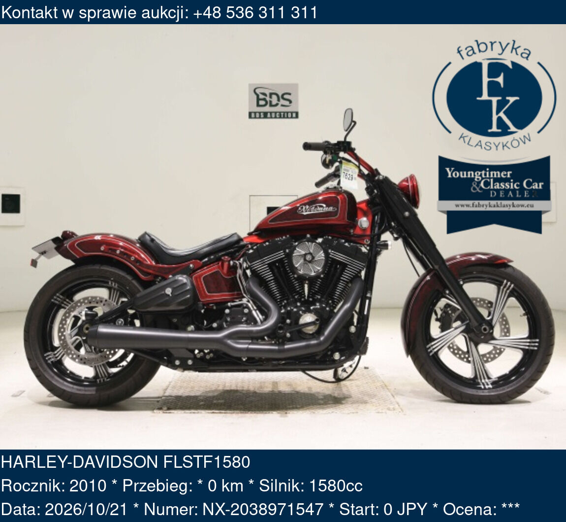 HARLEY-DAVIDSON FLSTF1580 2010 - zdjęcie 2
