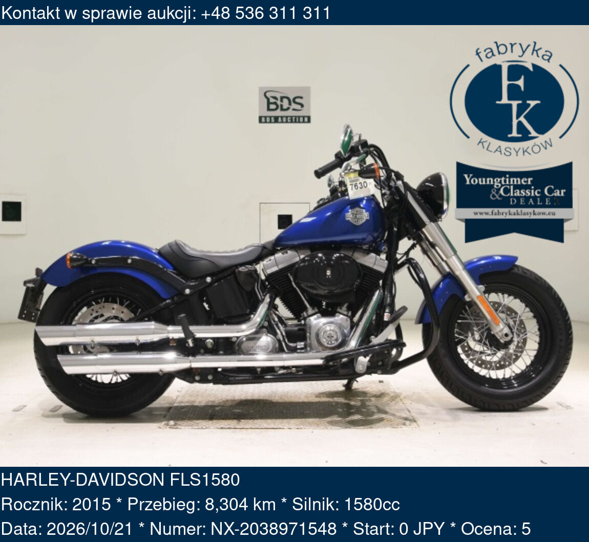 HARLEY-DAVIDSON FLS1580 2015 - zdjęcie 2