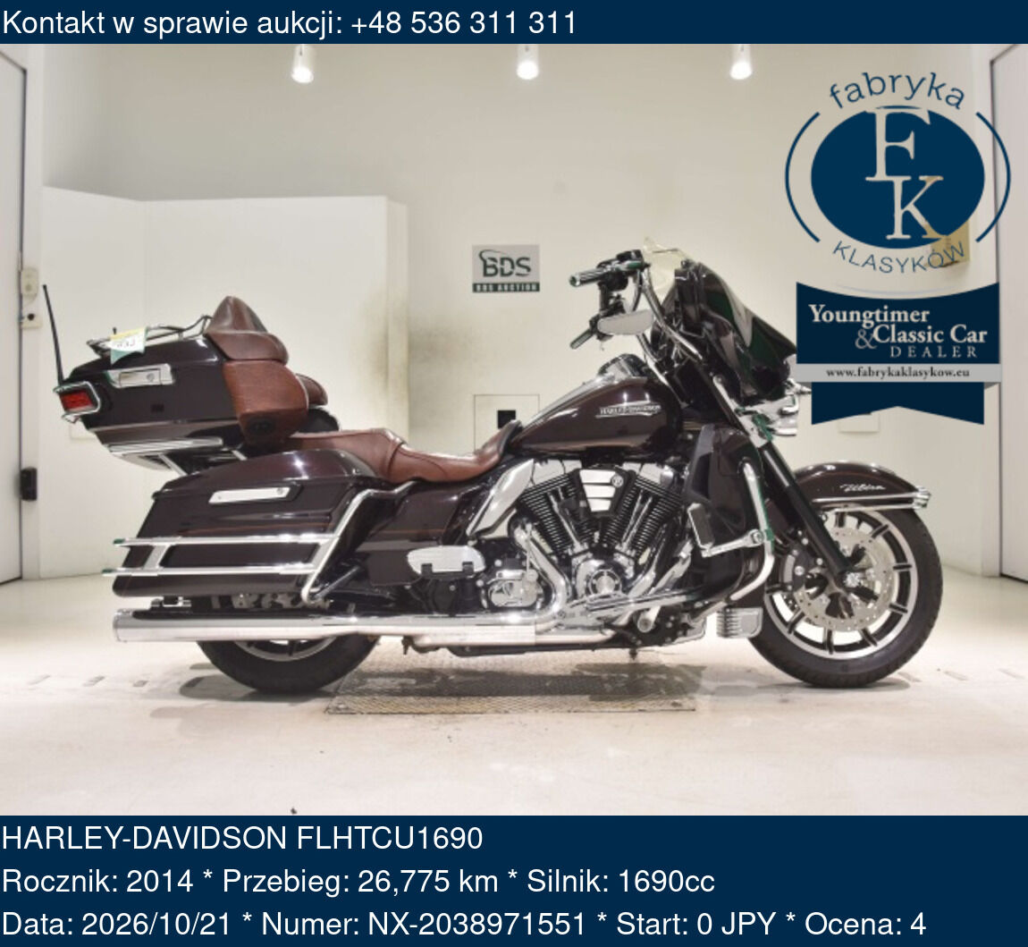 HARLEY-DAVIDSON FLHTCU1690 2014 - zdjęcie 2