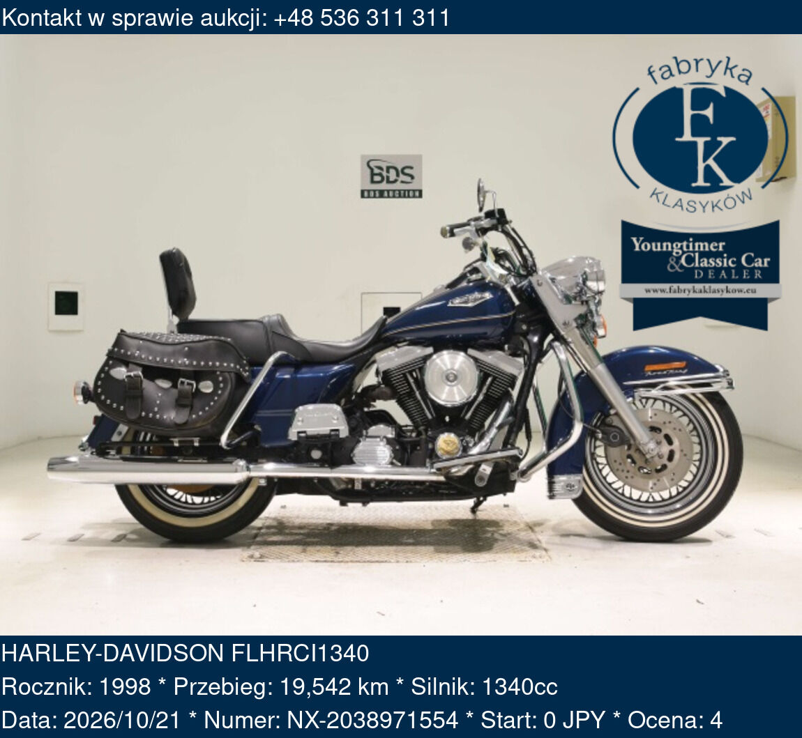 HARLEY-DAVIDSON FLHRCI1340 1998 - zdjęcie 2