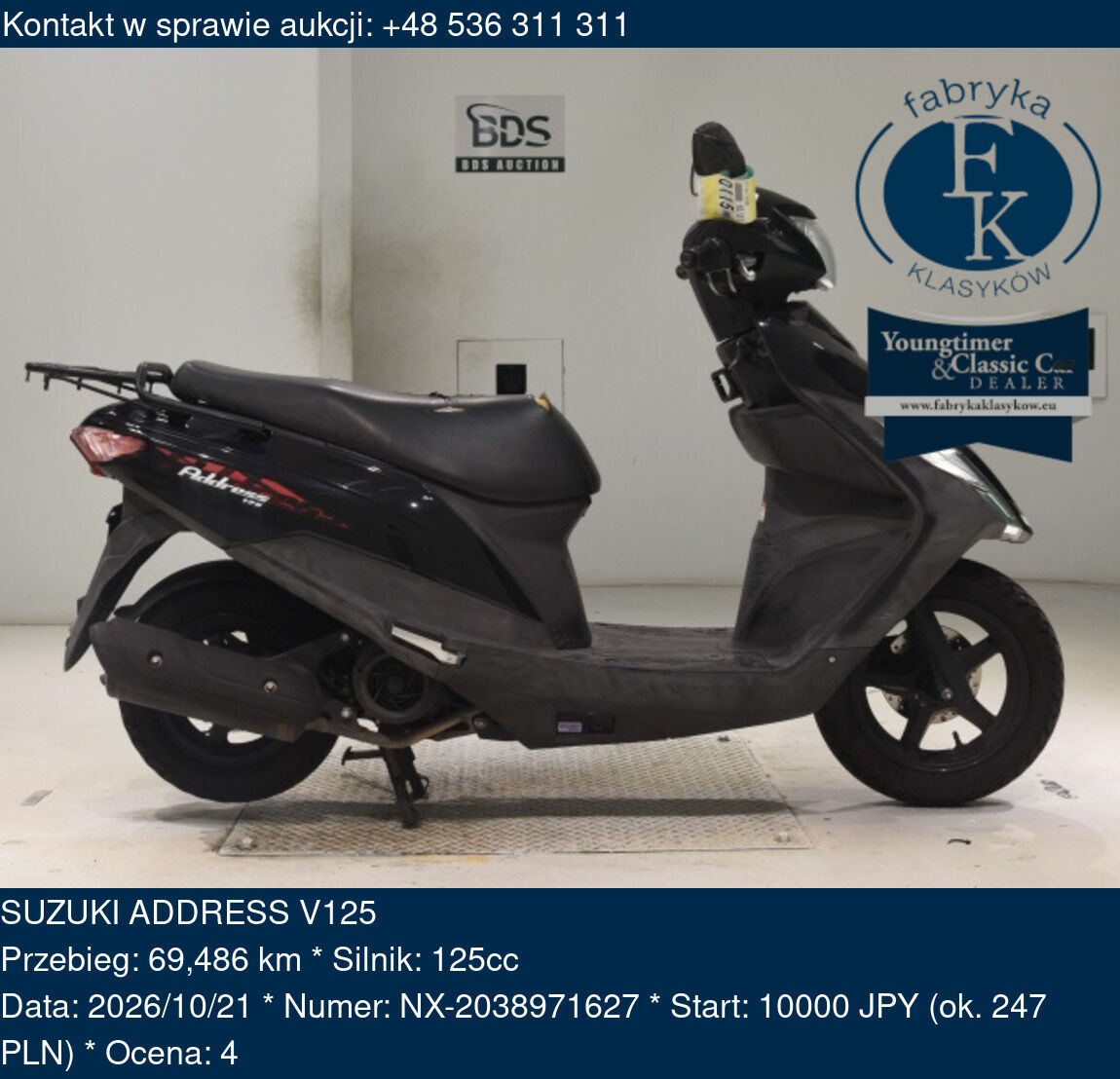 SUZUKI ADDRESS V125 - zdjęcie 2