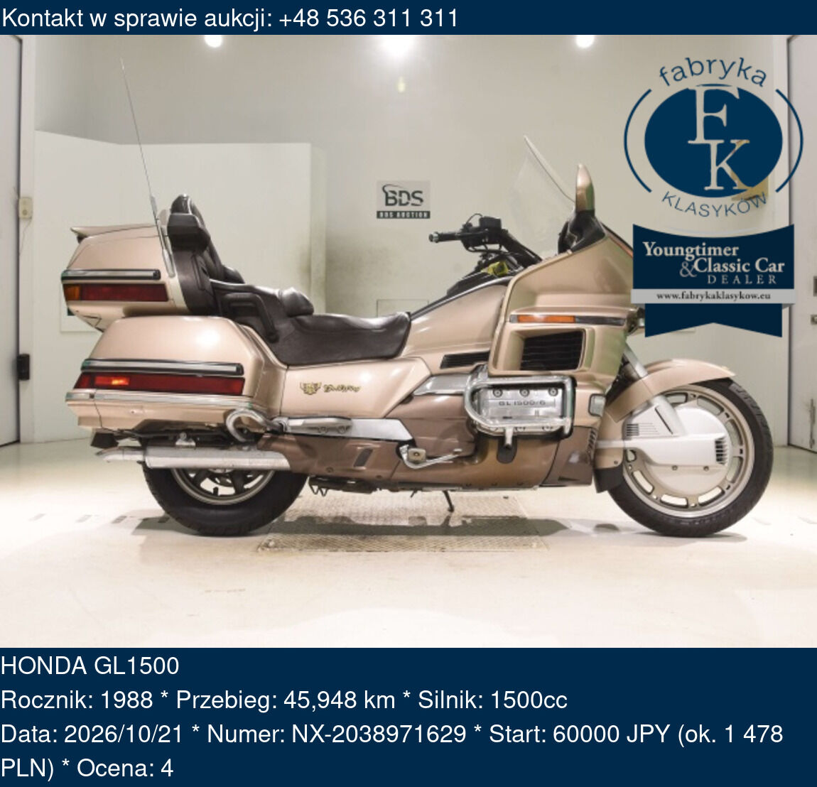 HONDA GL1500 1988 - zdjęcie 2