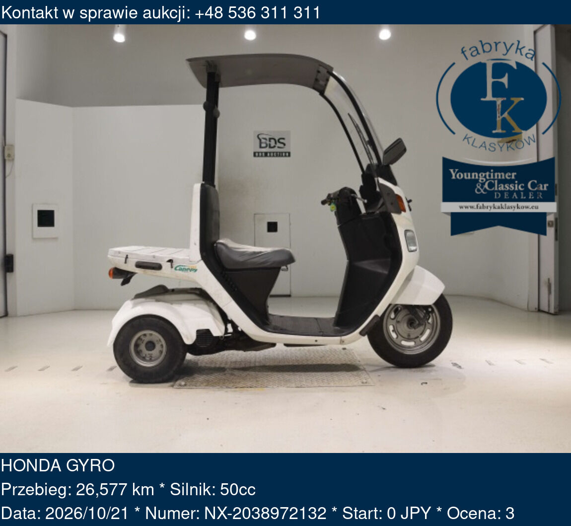 HONDA GYRO - zdjęcie 2