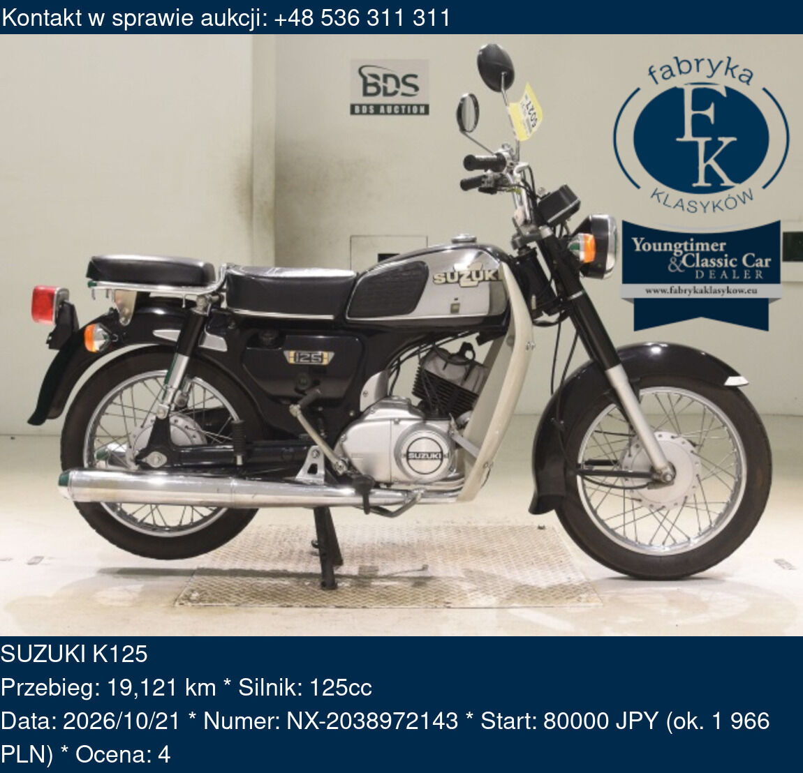 SUZUKI K125  - zdjęcie 2