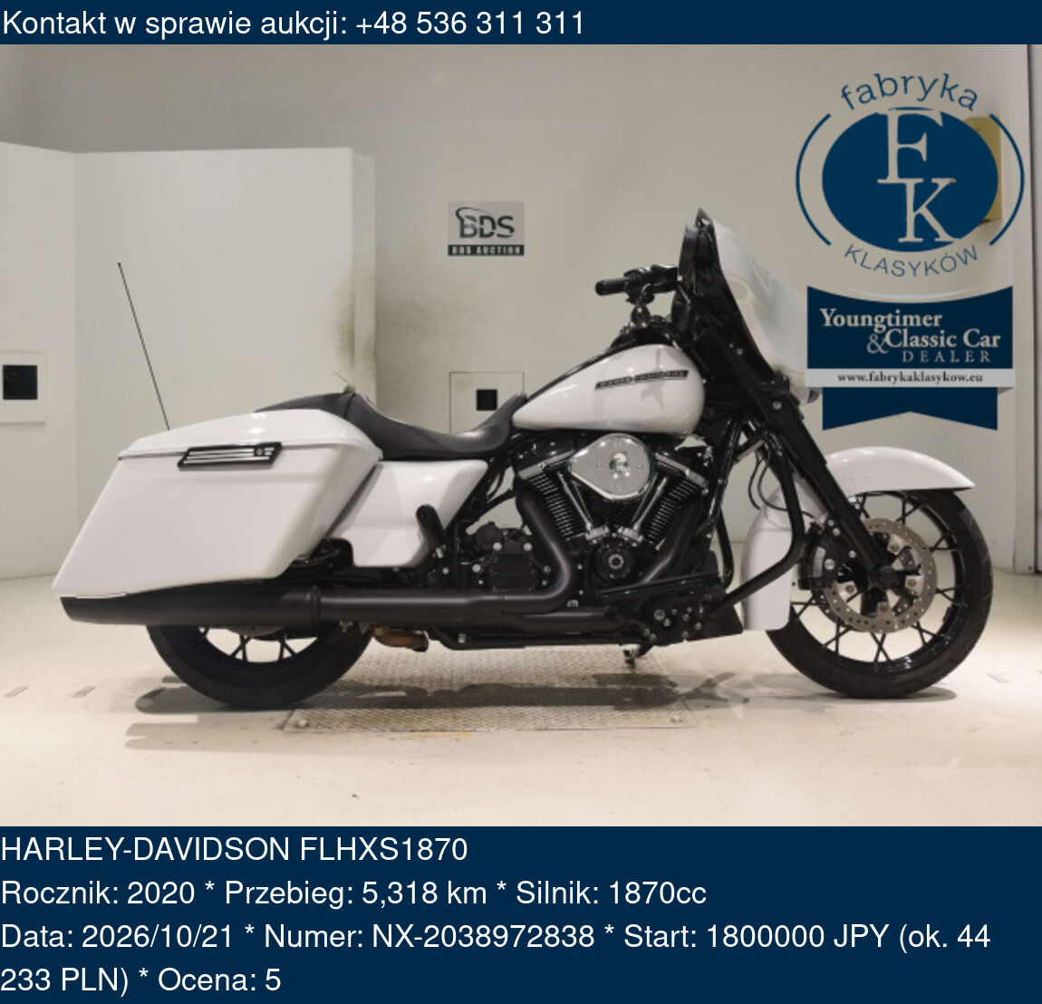 HARLEY-DAVIDSON FLHXS1870 2020 - zdjęcie 2