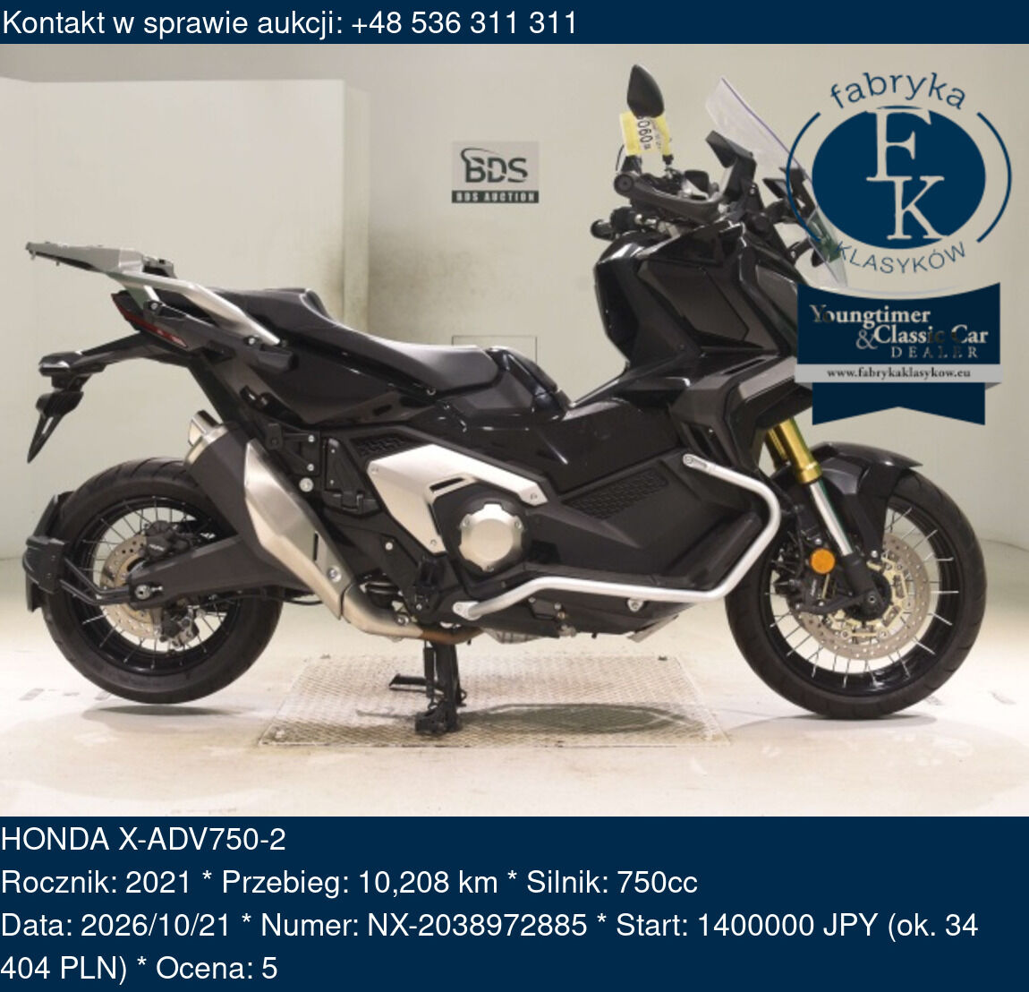 HONDA X-ADV750-2 2021 - zdjęcie 2