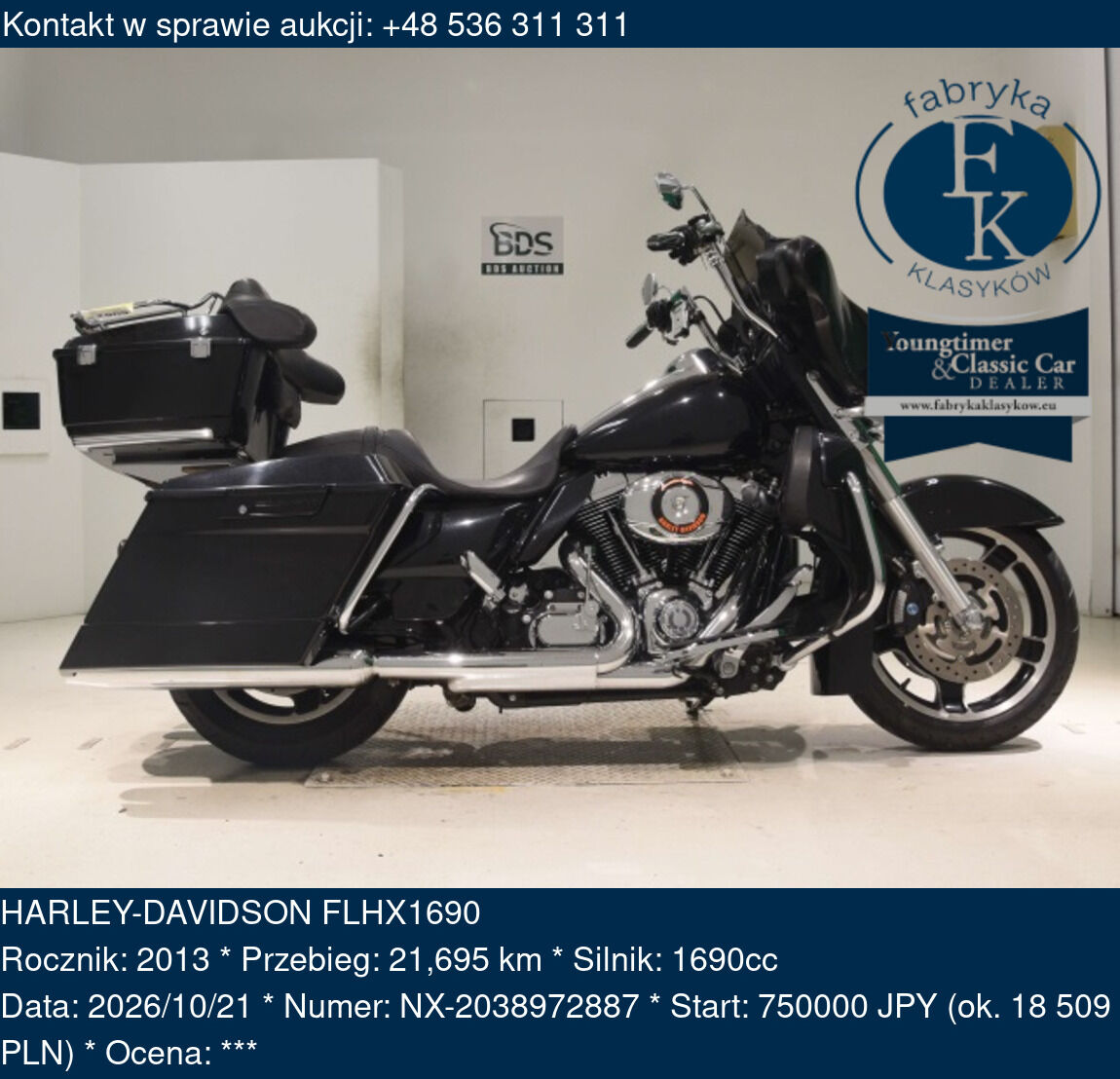 HARLEY-DAVIDSON FLHX1690 2013 - zdjęcie 2