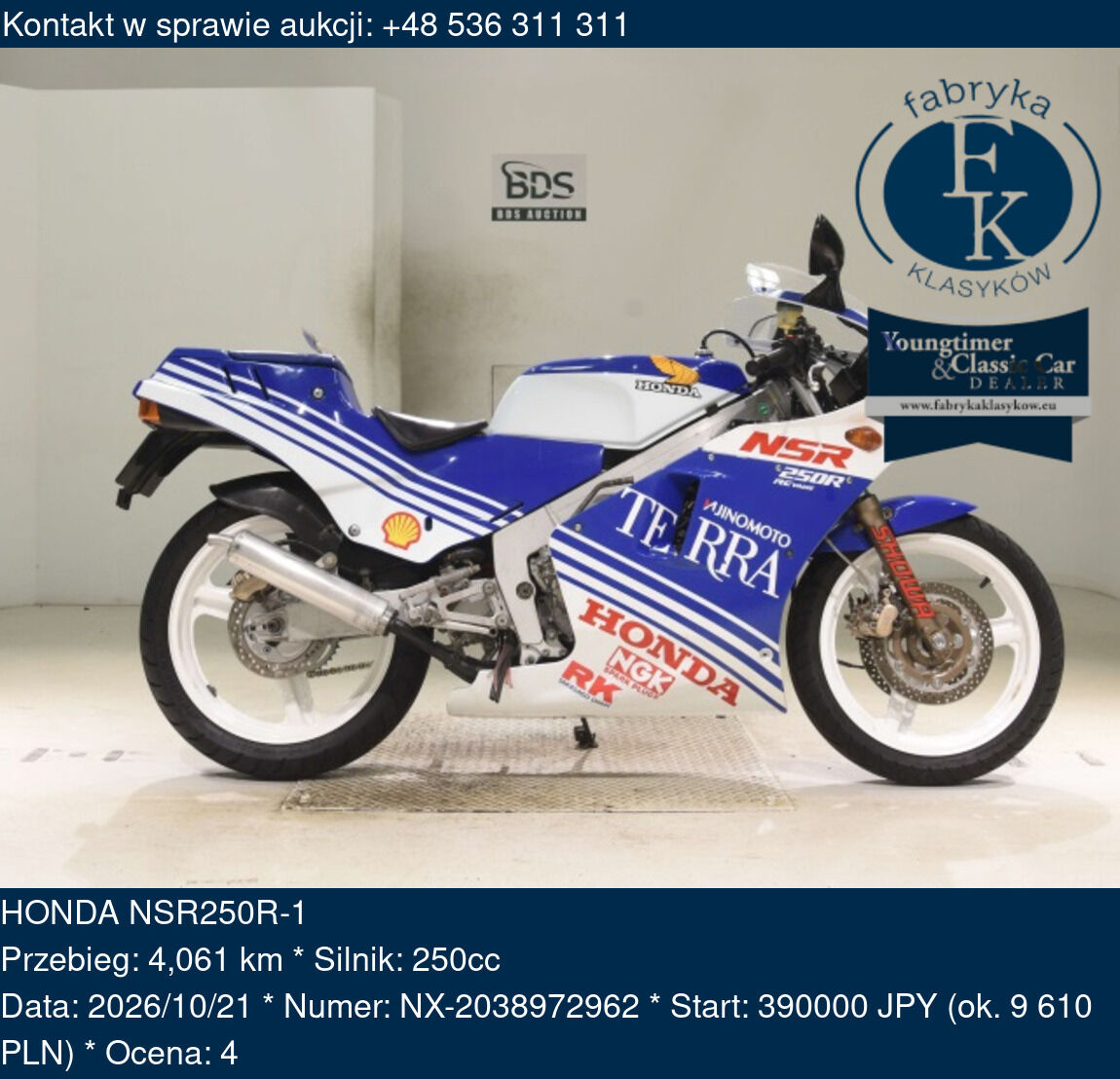 HONDA NSR250R-1  - zdjęcie 2