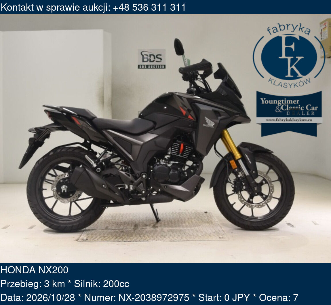 HONDA NX200  - zdjęcie 2