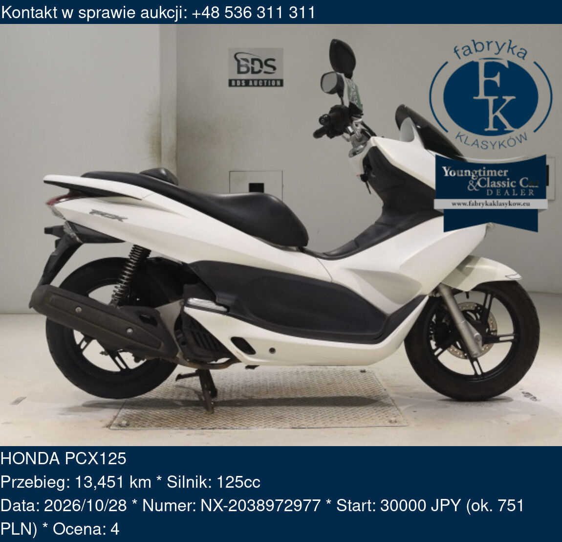 HONDA PCX125 - zdjęcie 2