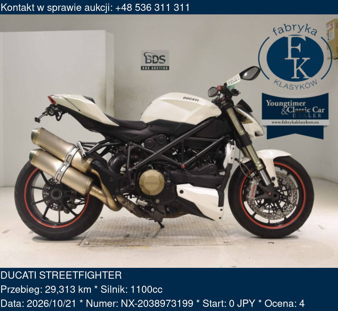 DUCATI STREETFIGHTER  - zdjęcie 2