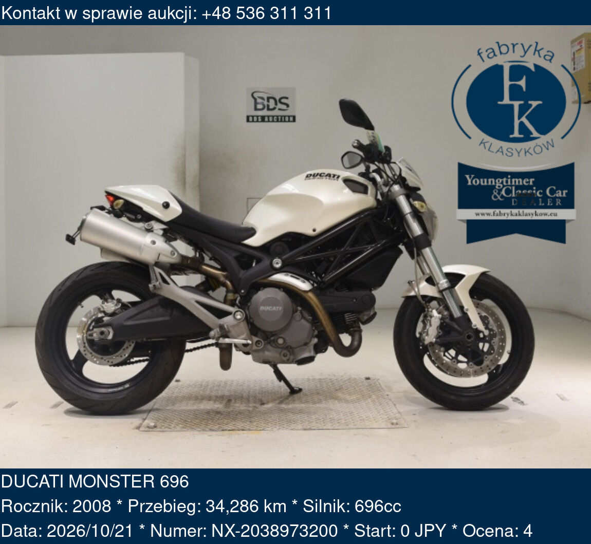 DUCATI MONSTER 696 2008 - zdjęcie 2