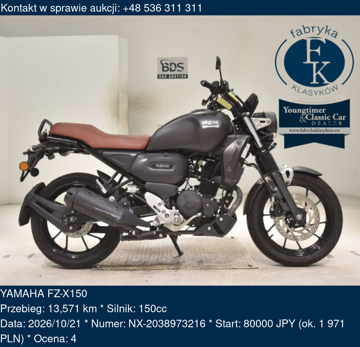 YAMAHA FZ-X150  - zdjęcie 2