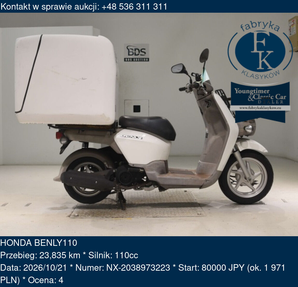 HONDA BENLY110  - zdjęcie 2