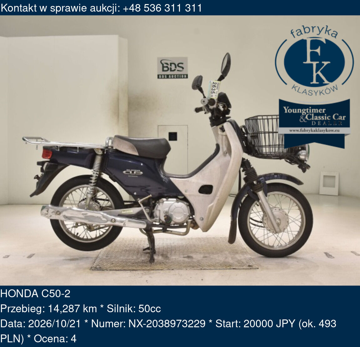 HONDA C50-2  - zdjęcie 2