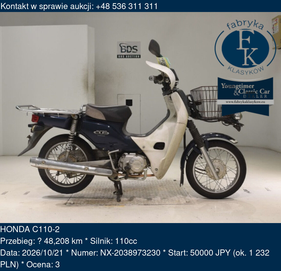 HONDA C110-2  - zdjęcie 2