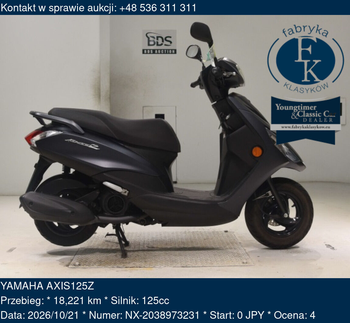 YAMAHA AXIS125Z  - zdjęcie 2