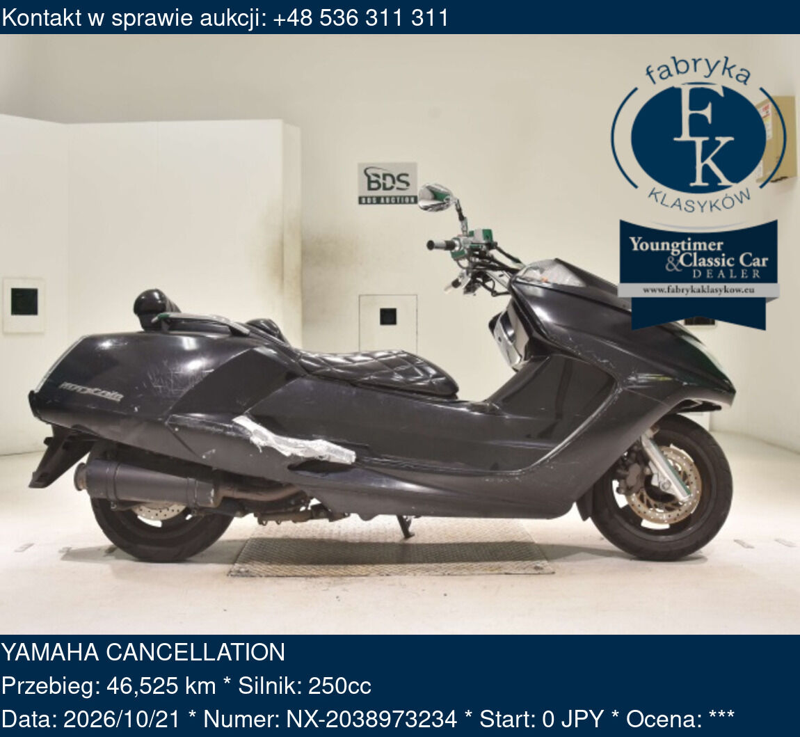 YAMAHA CANCELLATION - zdjęcie 2