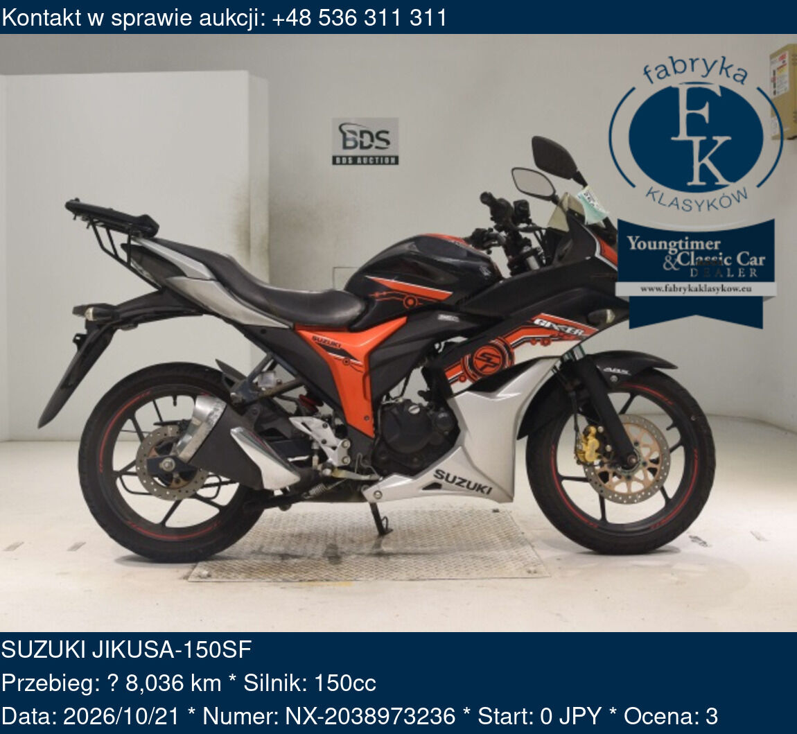 SUZUKI JIKUSA-150SF  - zdjęcie 2