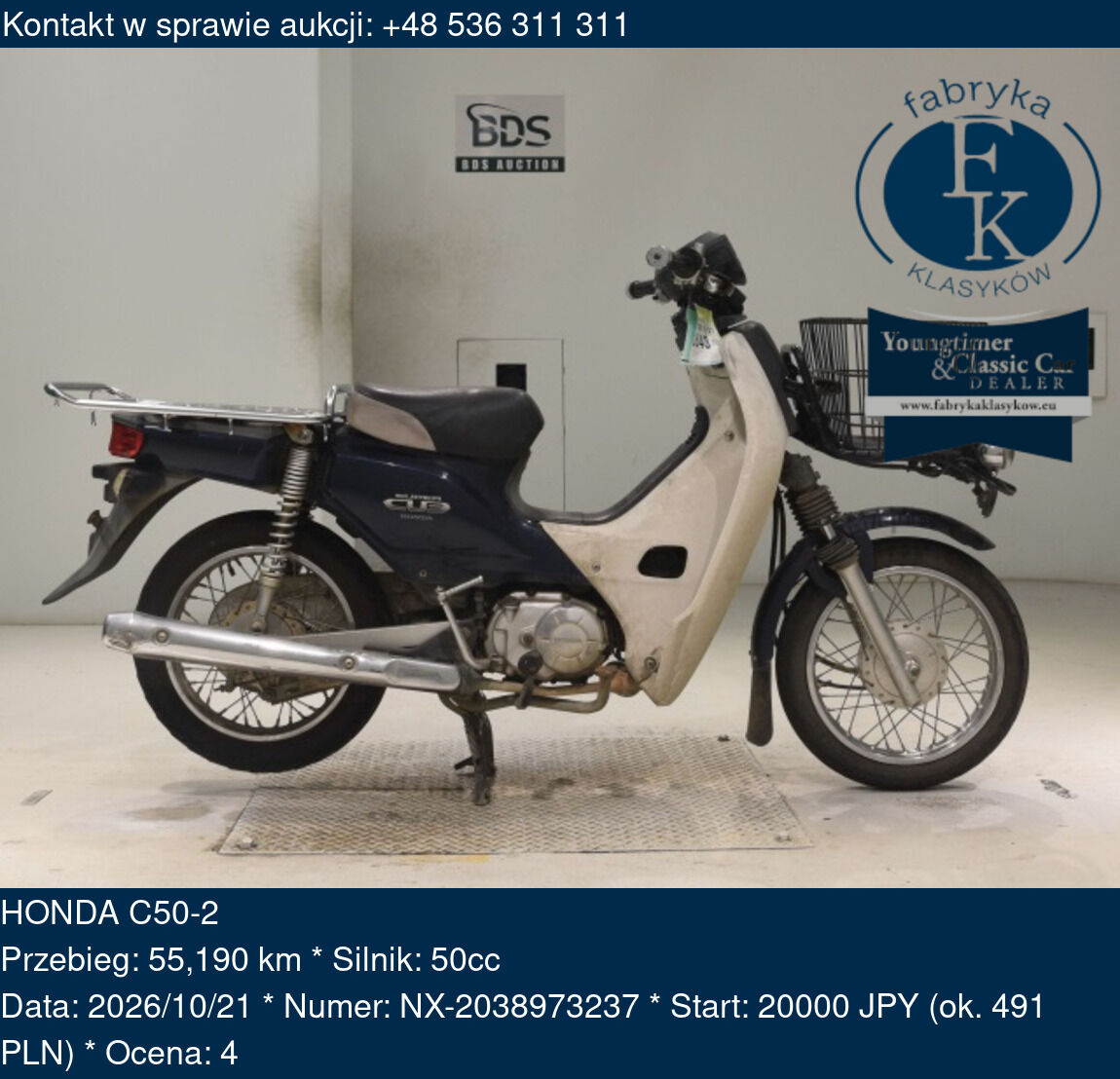 HONDA C50-2 - zdjęcie 2