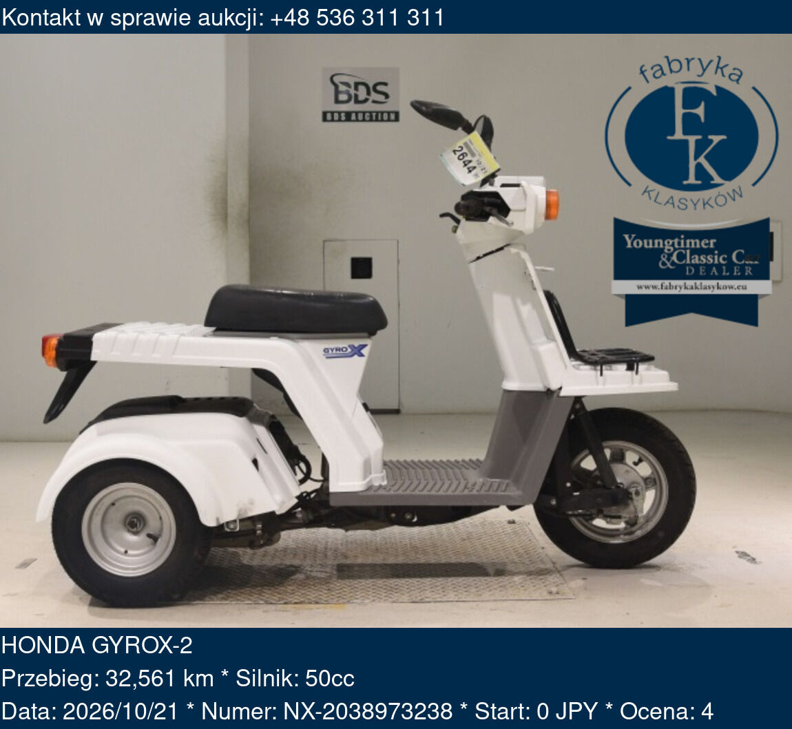 HONDA GYROX-2  - zdjęcie 2