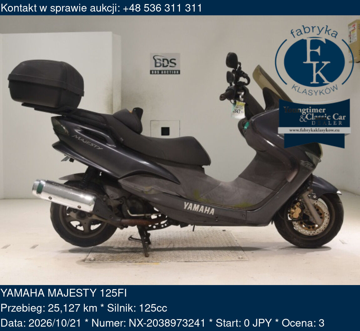 YAMAHA MAJESTY 125FI  - zdjęcie 2