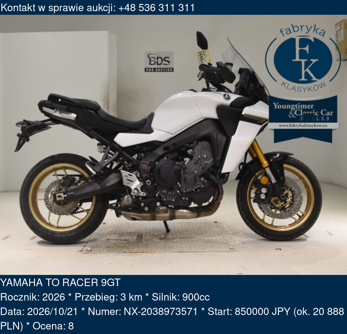YAMAHA TO RACER 9GT 2026 - zdjęcie 2
