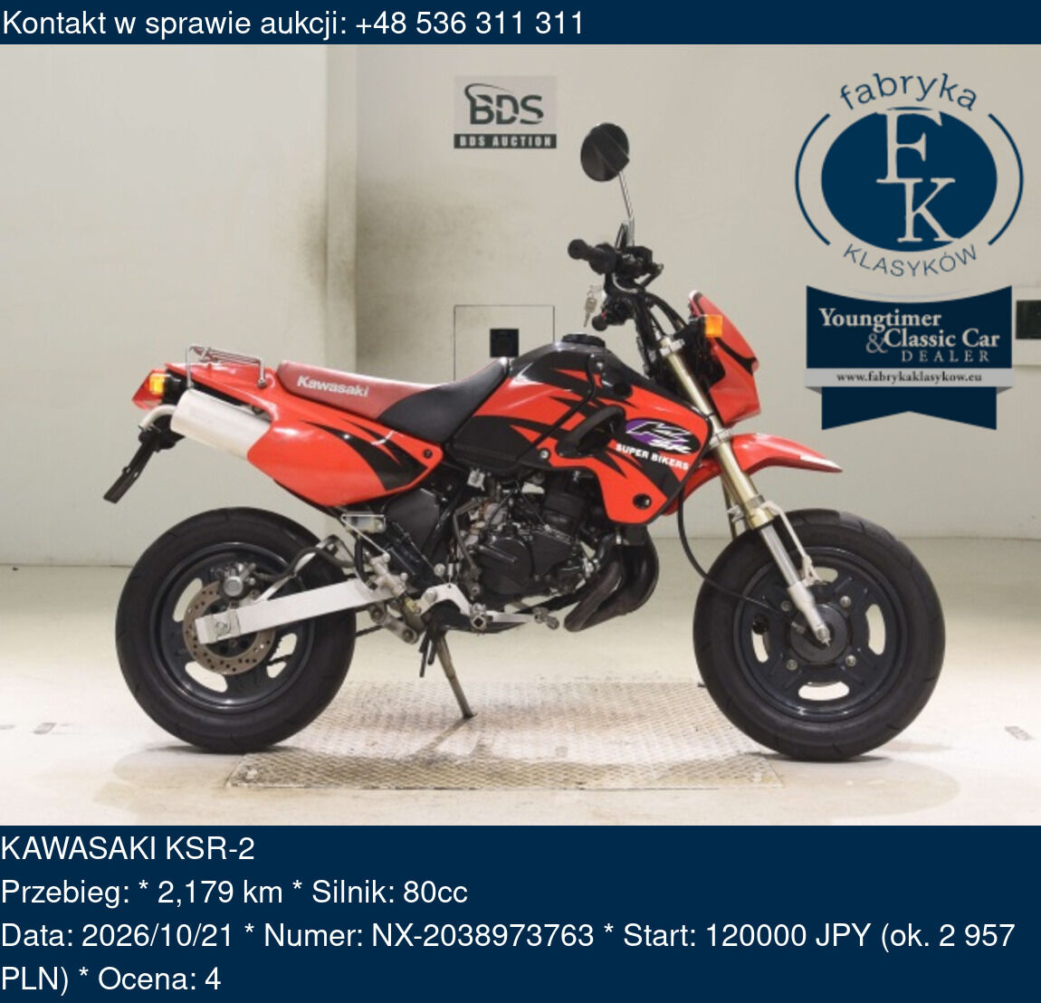 KAWASAKI KSR-2  - zdjęcie 2