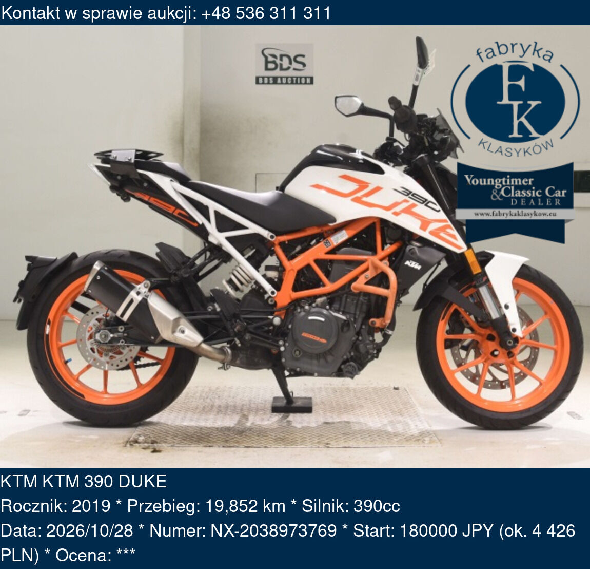 KTM KTM 390 DUKE 2019 - zdjęcie 2