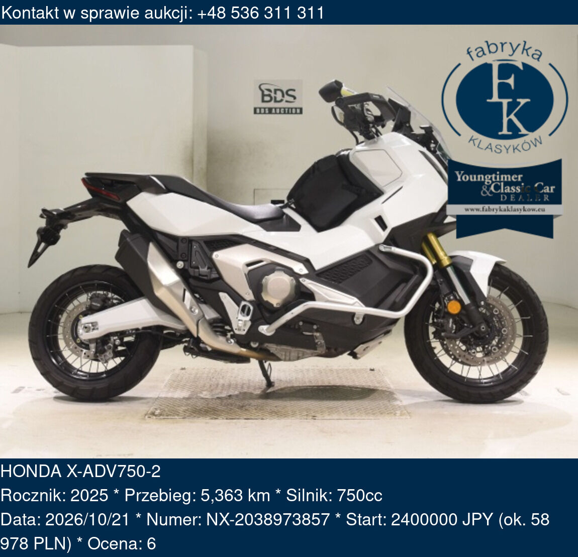 HONDA X-ADV750-2 2025 - zdjęcie 2