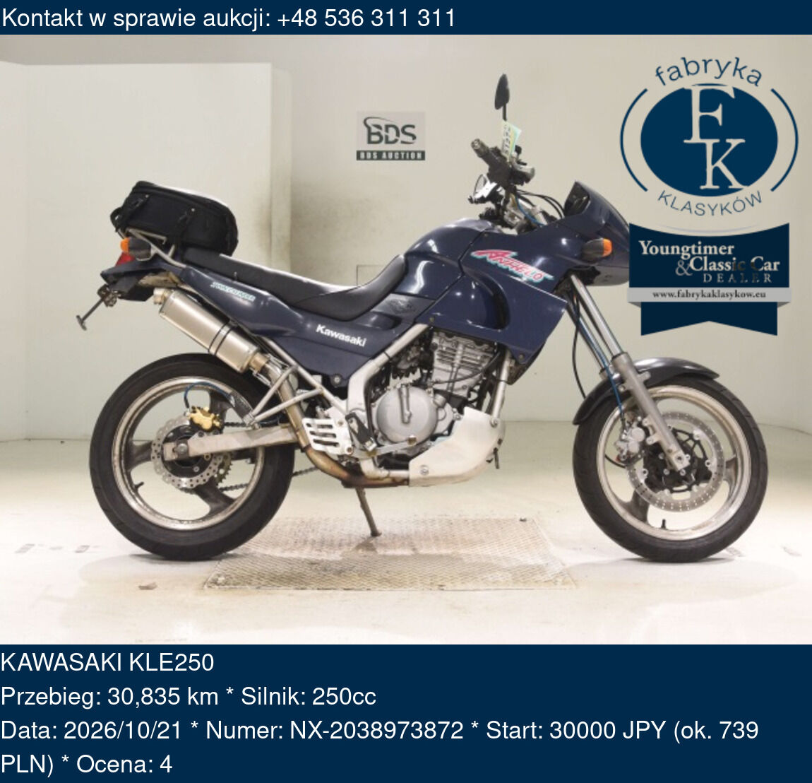 KAWASAKI KLE250 - zdjęcie 2