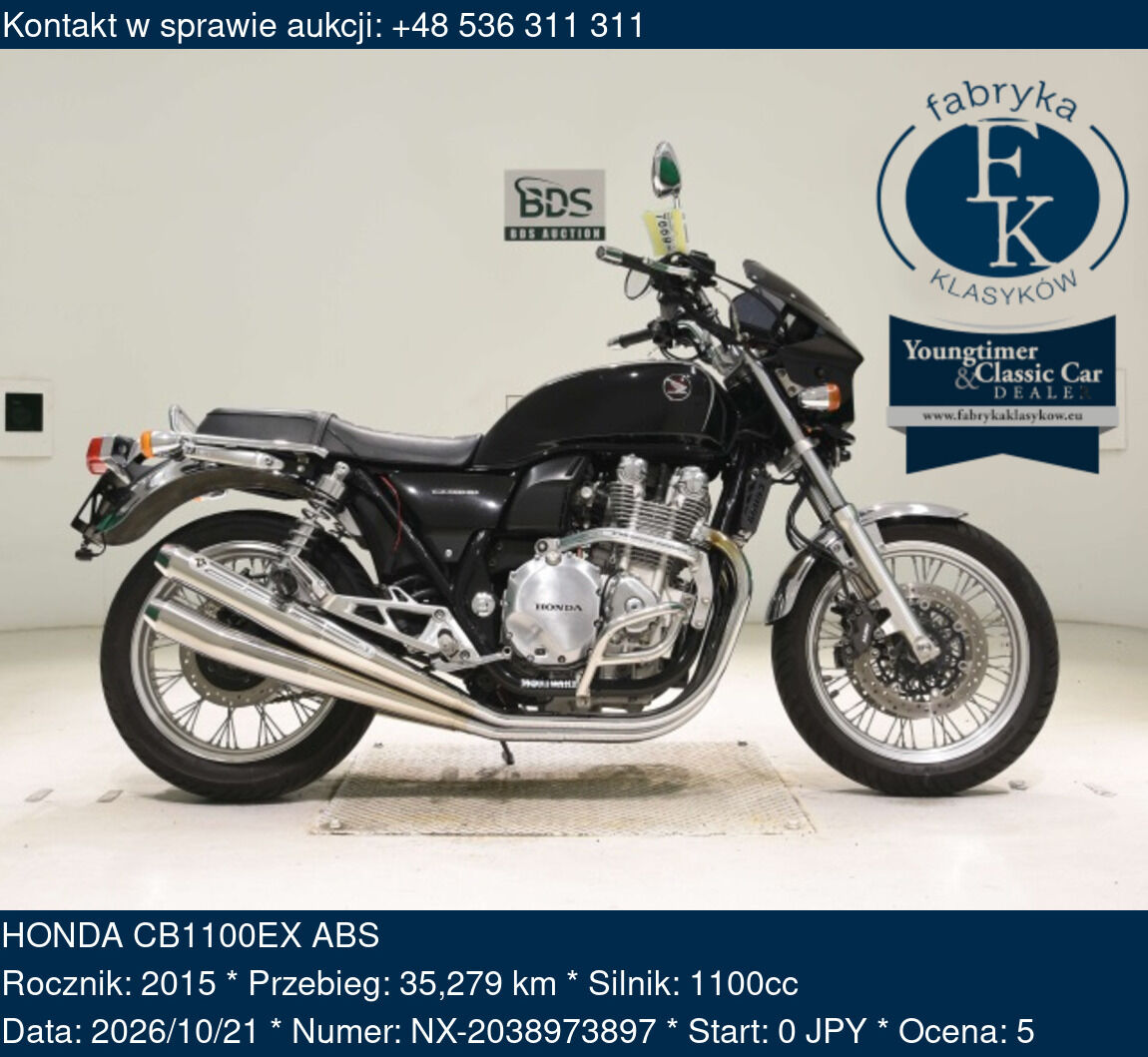 HONDA CB1100EX ABS 2015 - zdjęcie 2