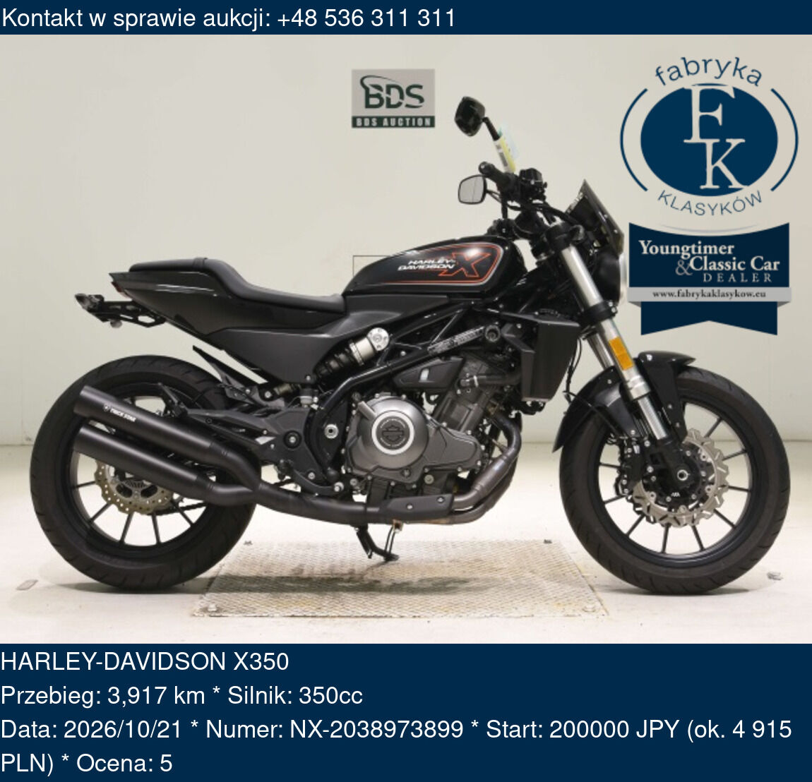 HARLEY-DAVIDSON X350  - zdjęcie 2