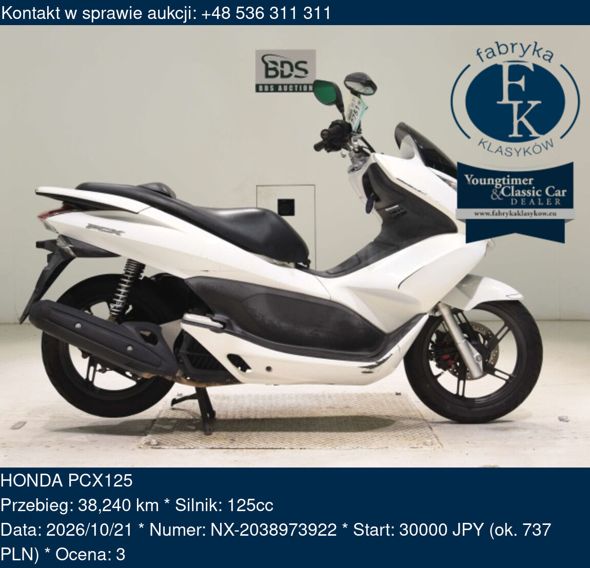 HONDA PCX125  - zdjęcie 2