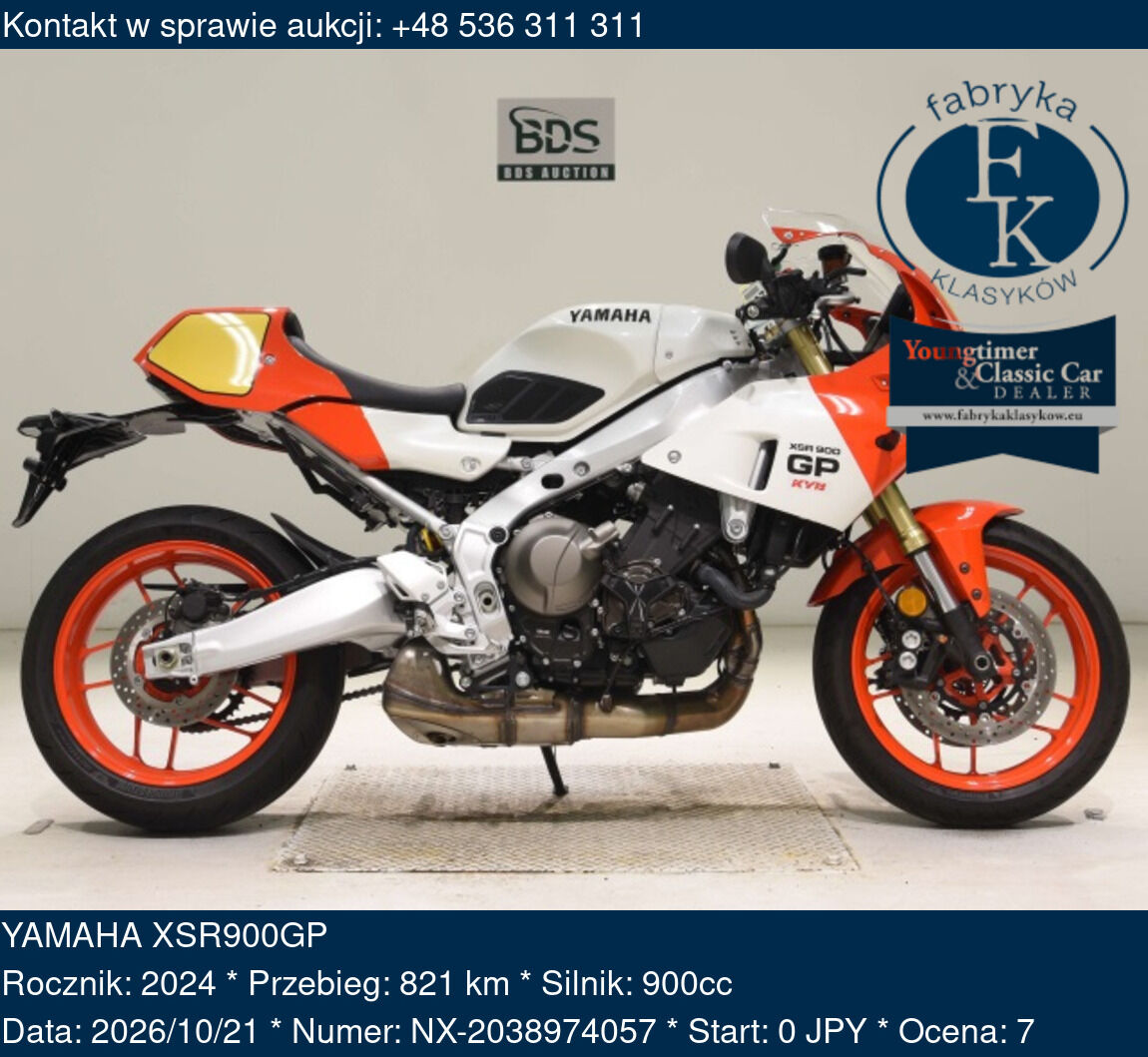 YAMAHA XSR900GP 2024 - zdjęcie 2