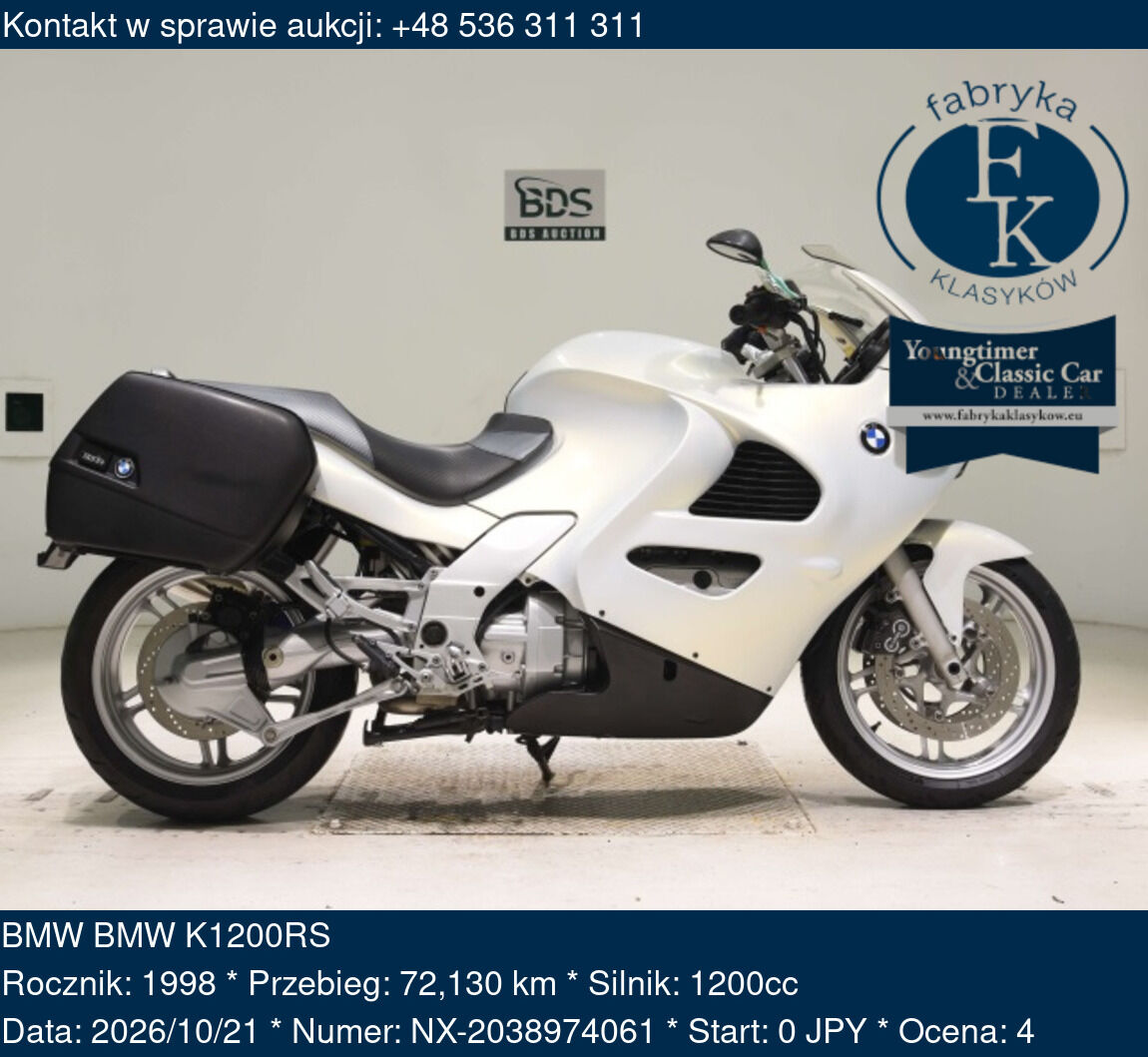 BMW BMW K1200RS 1998 - zdjęcie 2