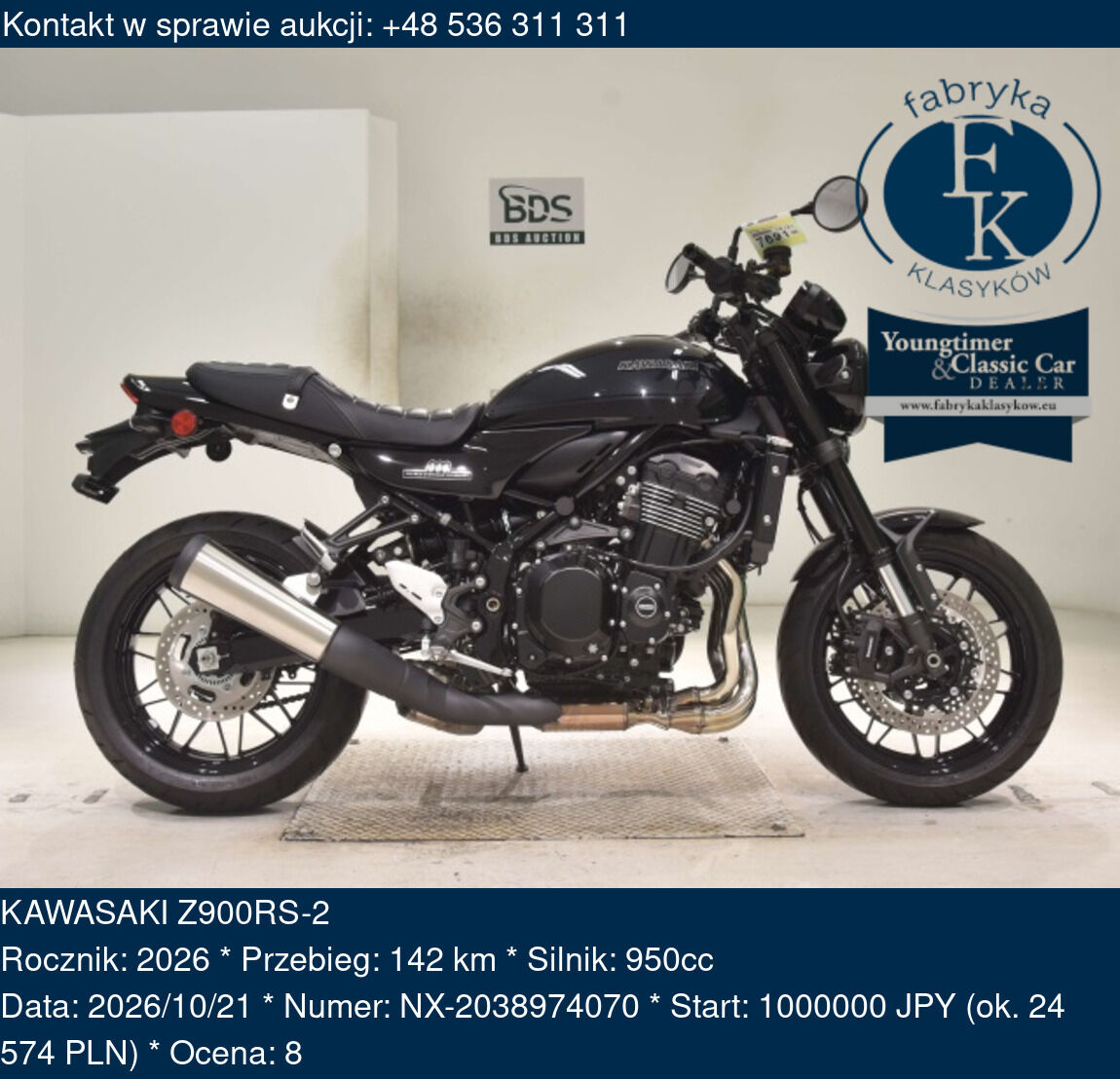 KAWASAKI Z900RS-2 2026 - zdjęcie 2