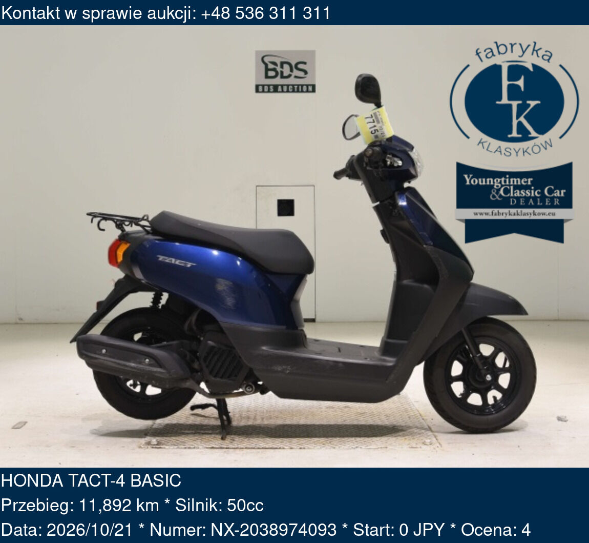 HONDA TACT-4 BASIC  - zdjęcie 2