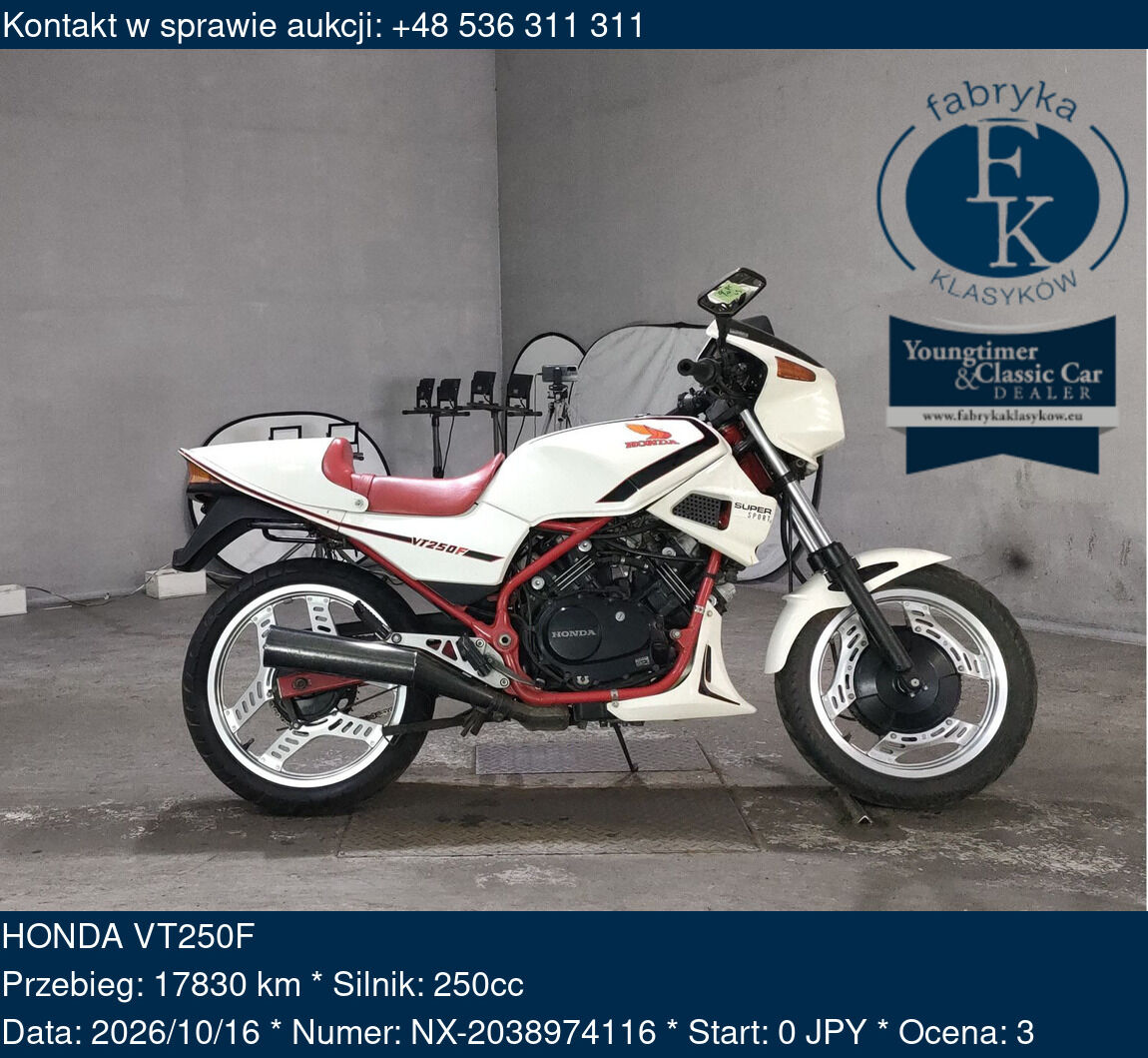 HONDA VT250F  - zdjęcie 2
