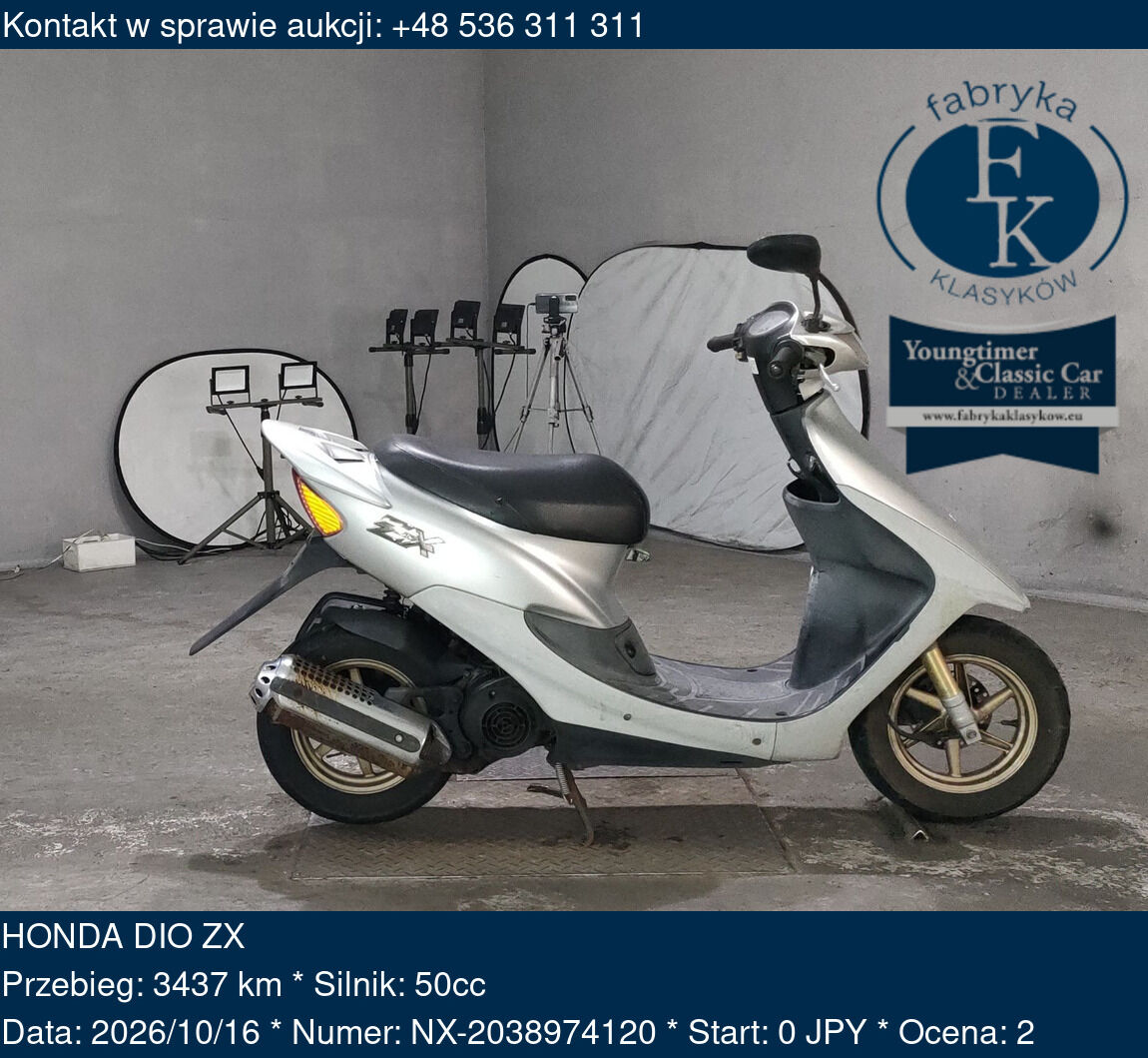 HONDA DIO ZX  - zdjęcie 2