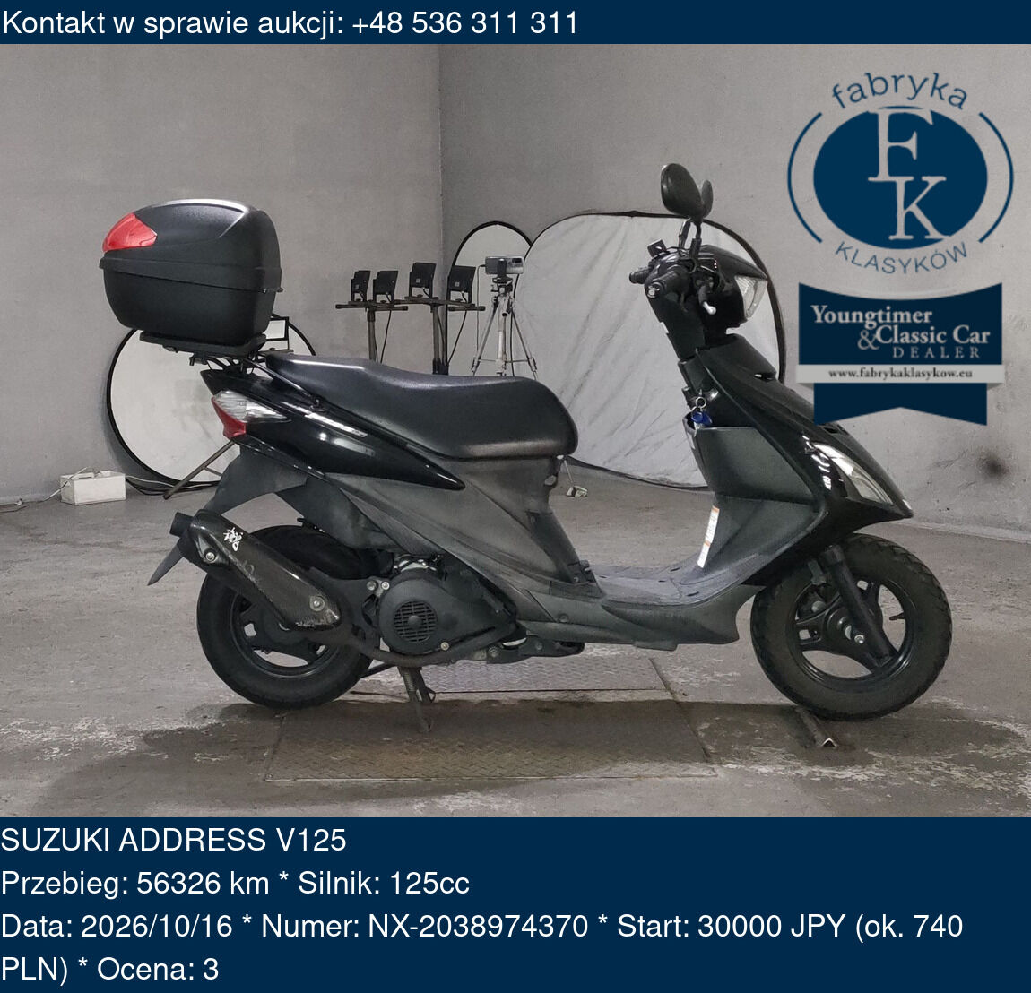 SUZUKI ADDRESS V125  - zdjęcie 2