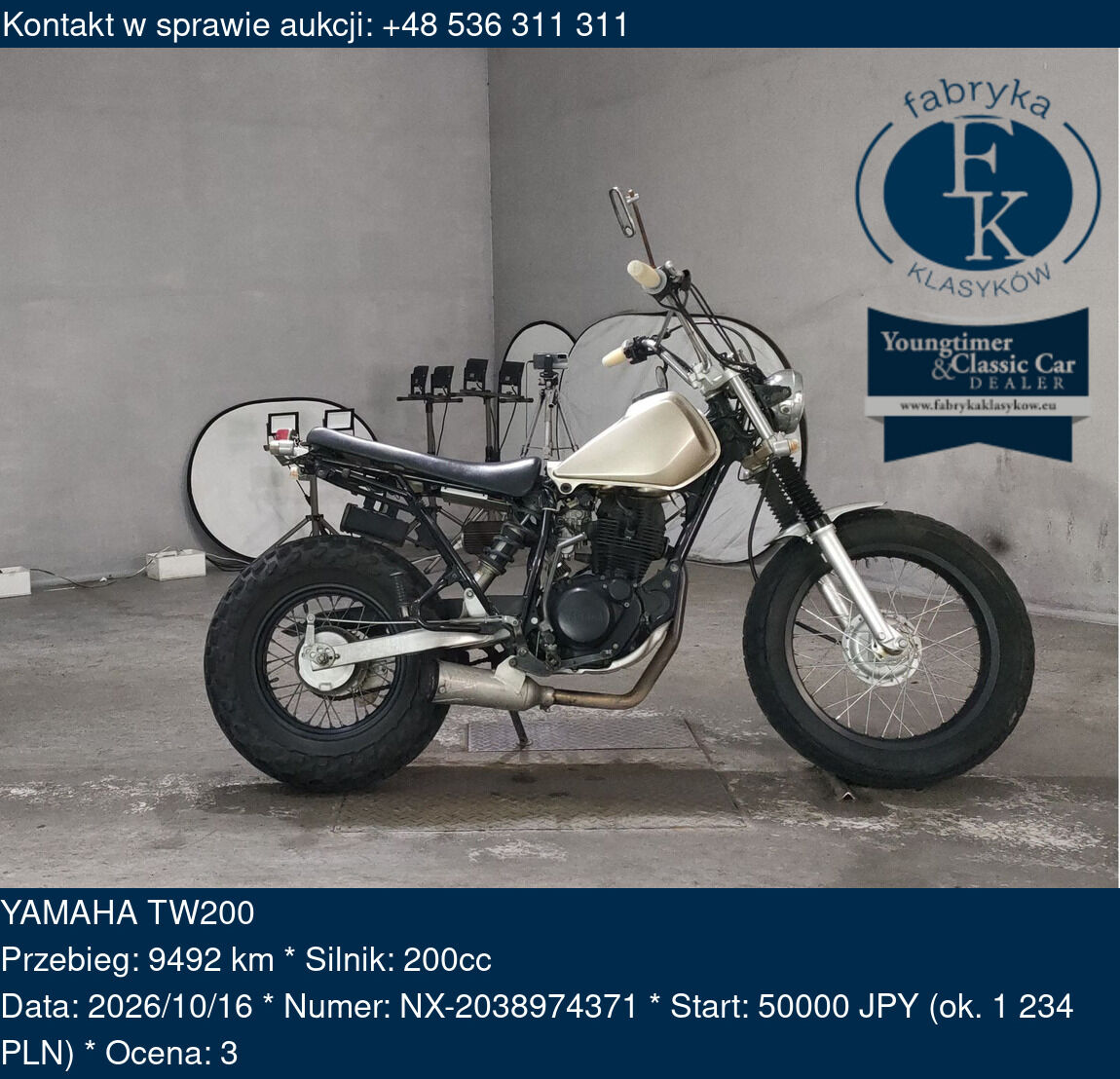 YAMAHA TW200  - zdjęcie 2