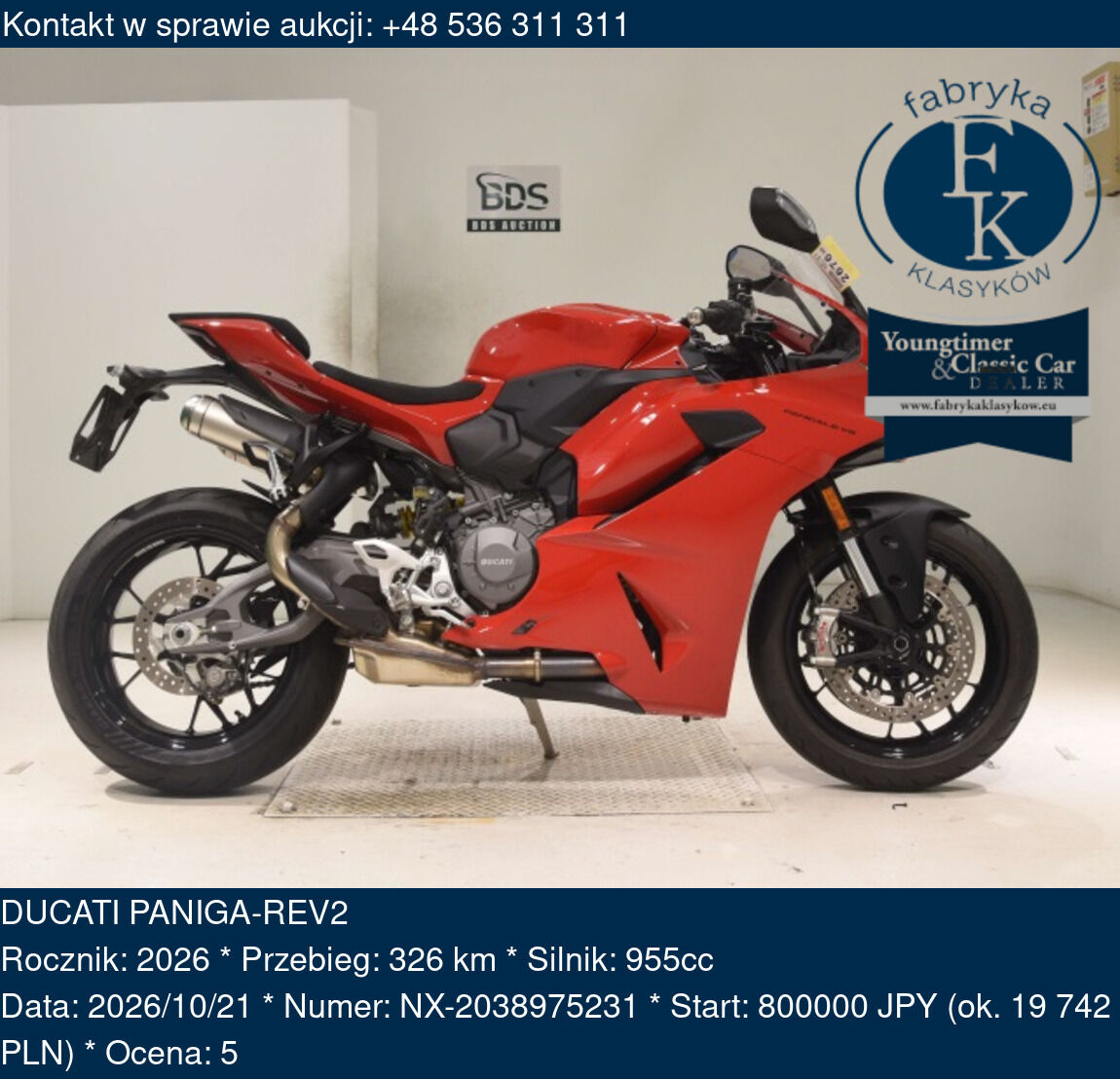 DUCATI PANIGA-REV2 2026 - zdjęcie 2