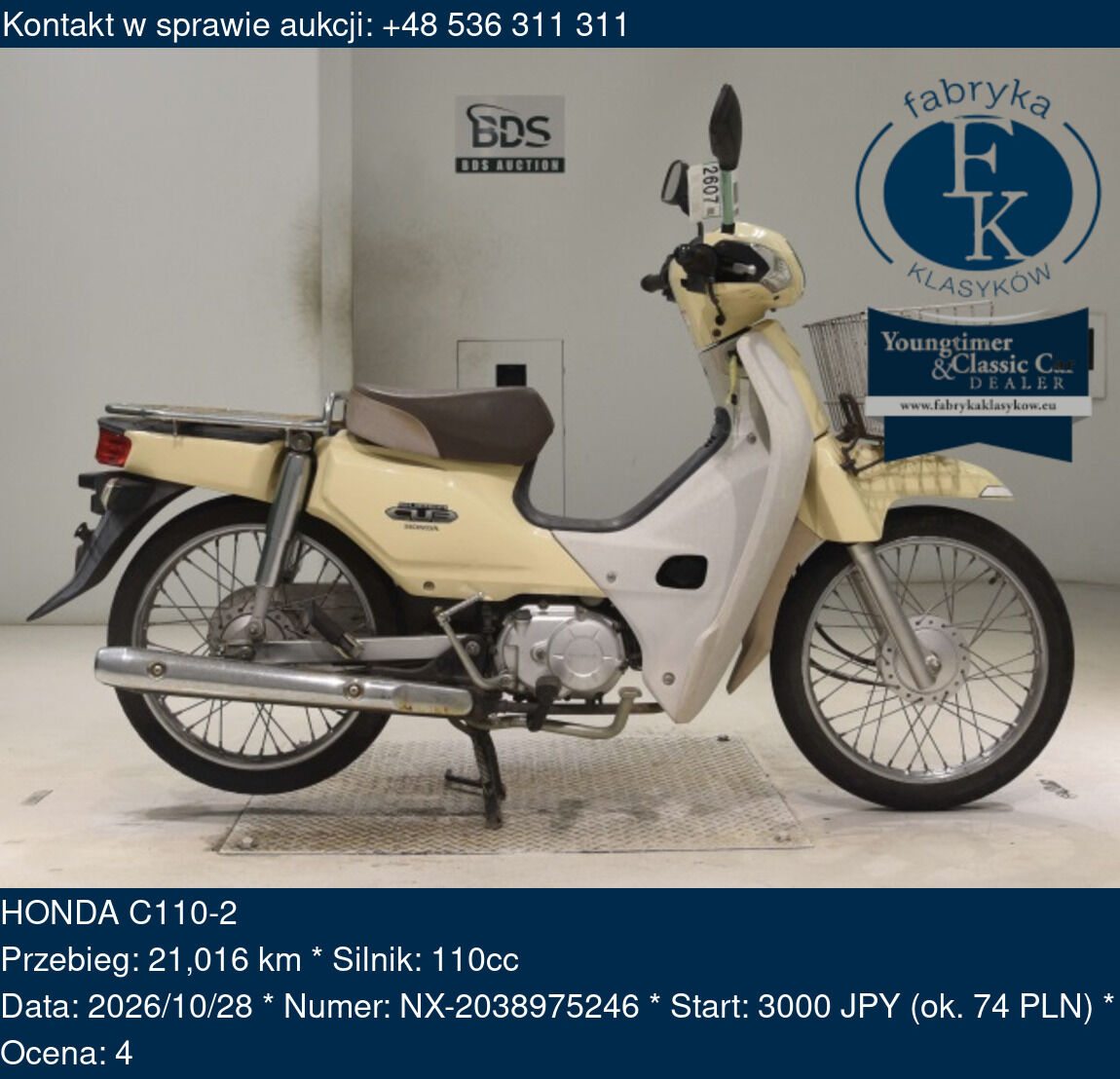 HONDA C110-2  - zdjęcie 2
