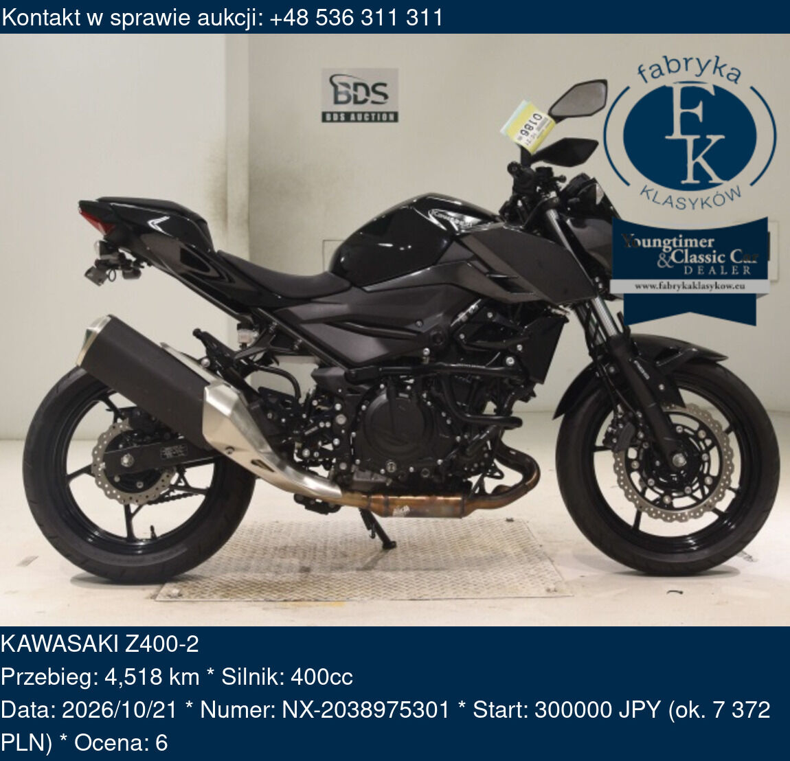 KAWASAKI Z400-2 - zdjęcie 2