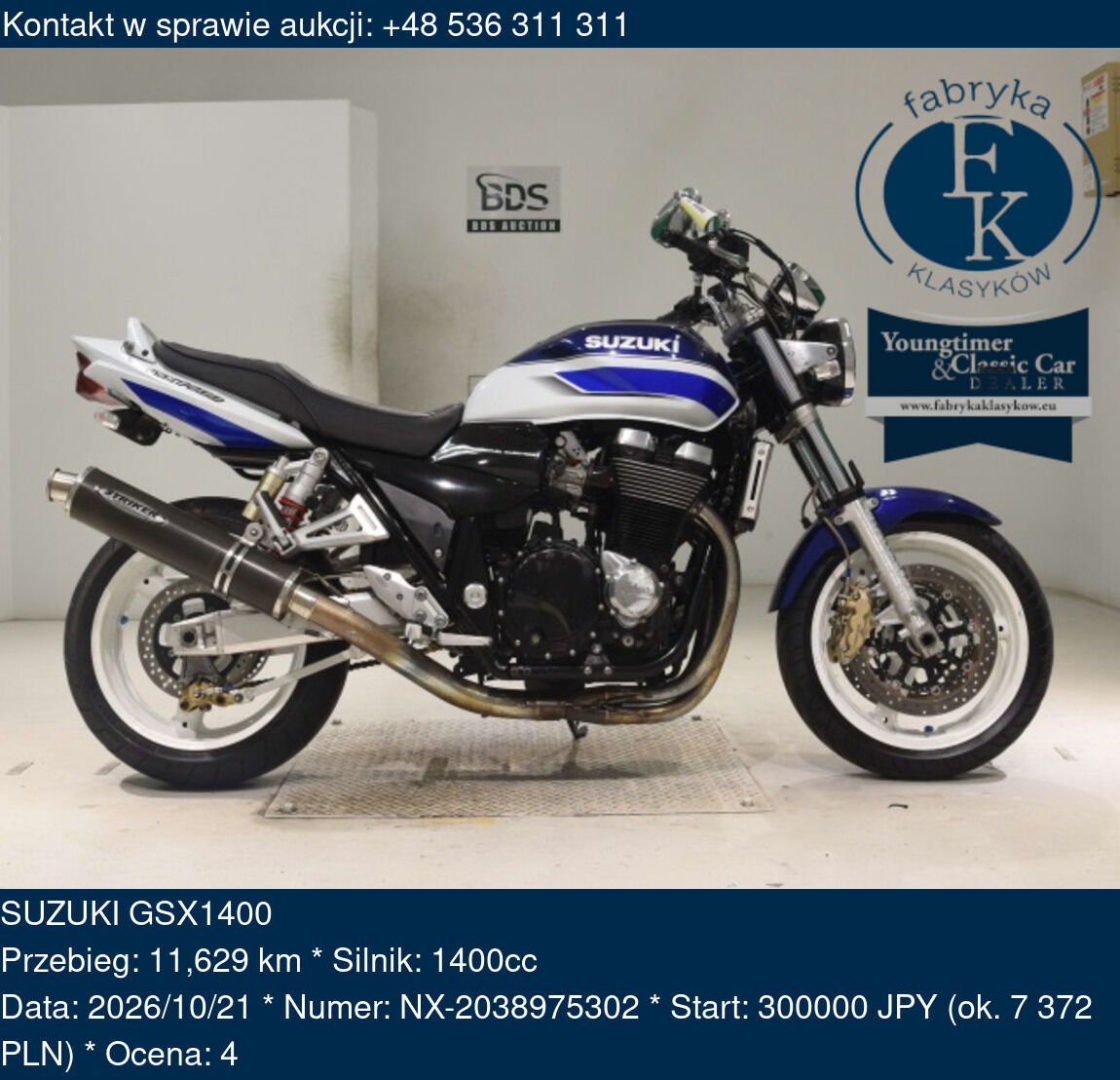SUZUKI GSX1400  - zdjęcie 2