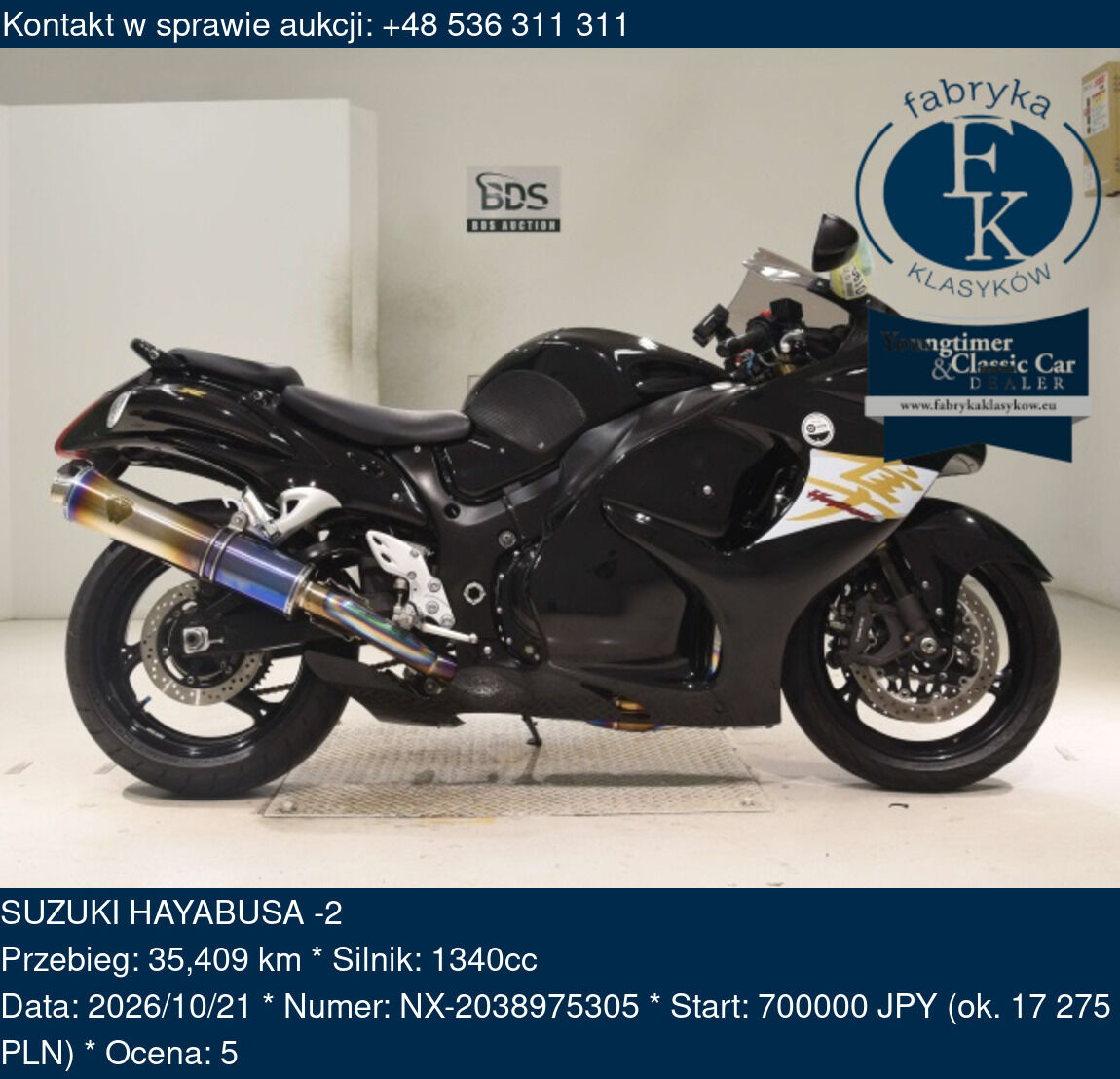 SUZUKI HAYABUSA -2  - zdjęcie 2